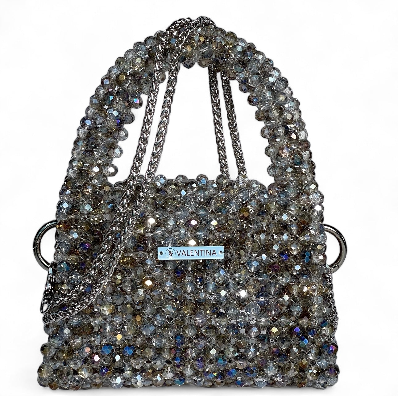 Petite cristal argent