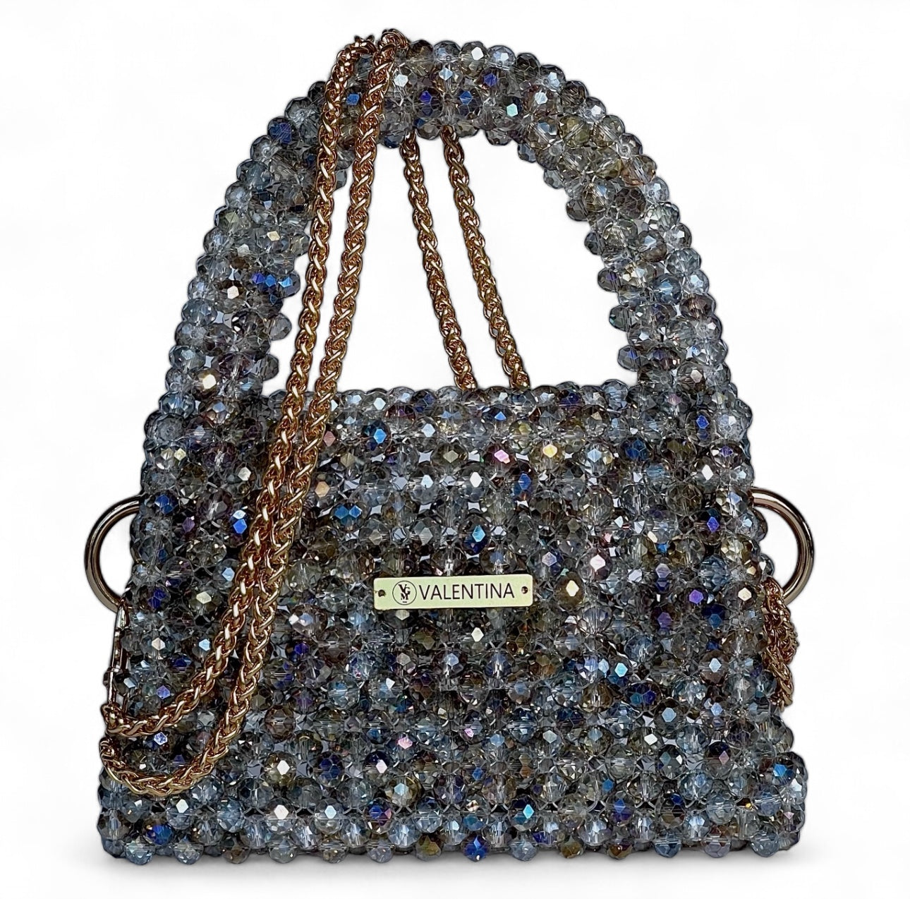 Petite cristal argent