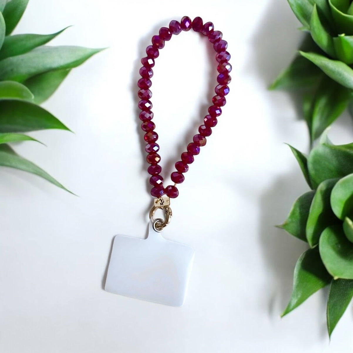 ManiLibre en cristal bordeaux