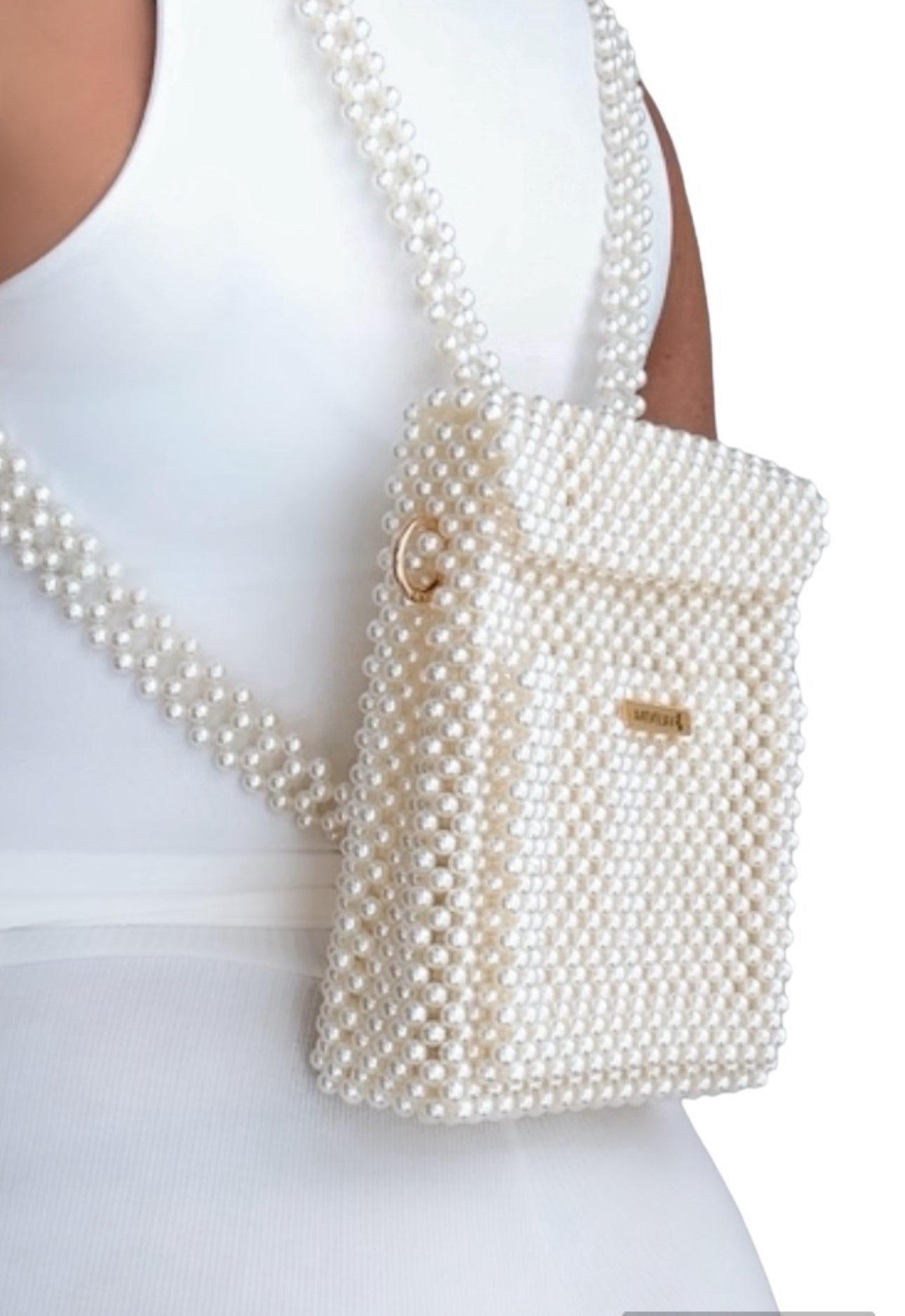 Sac à dos perlé